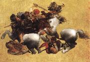LEONARDO da Vinci Battle of Anghiari oil painting reproduction